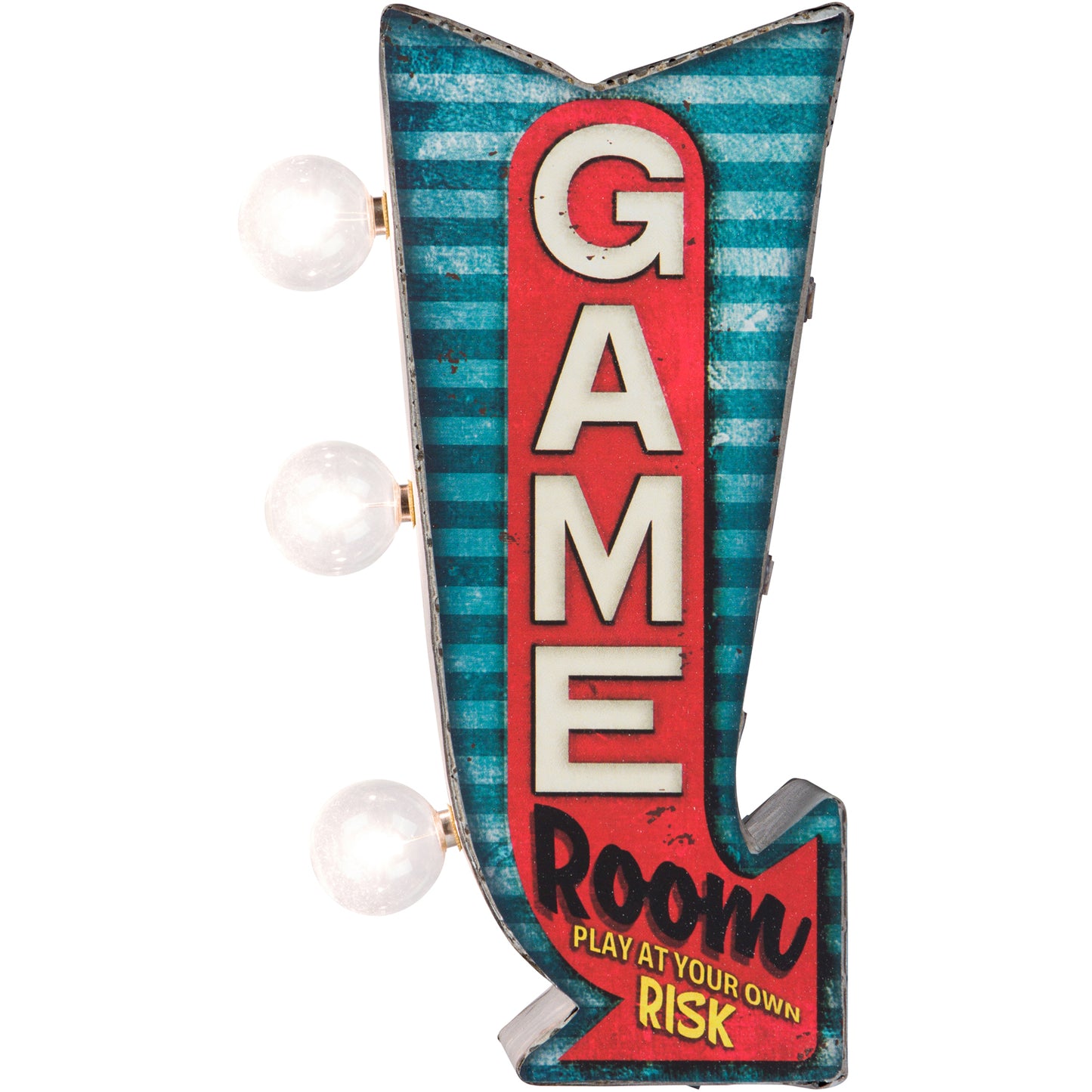 Game Room Mini LED Arrow Sign