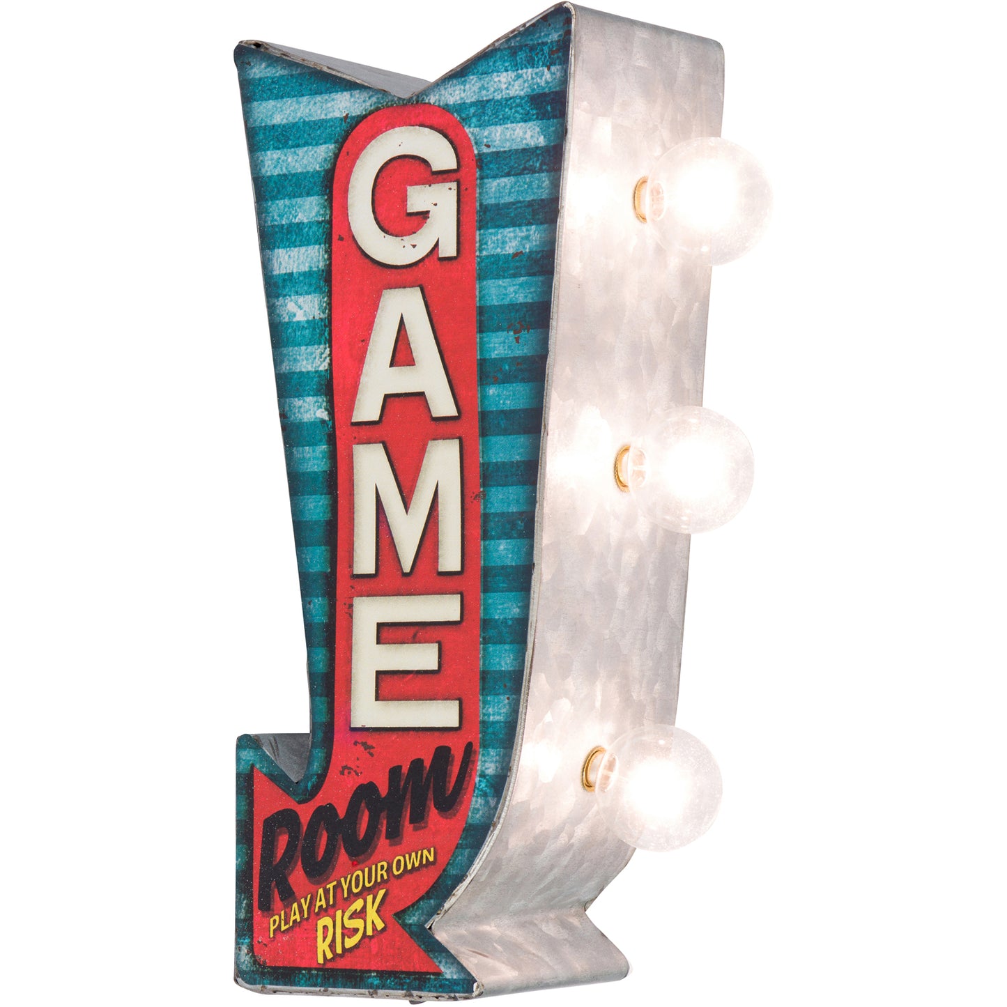 Game Room Mini LED Arrow Sign