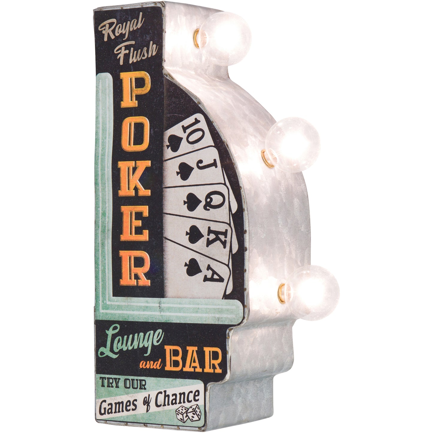 Poker Mini LED Sign