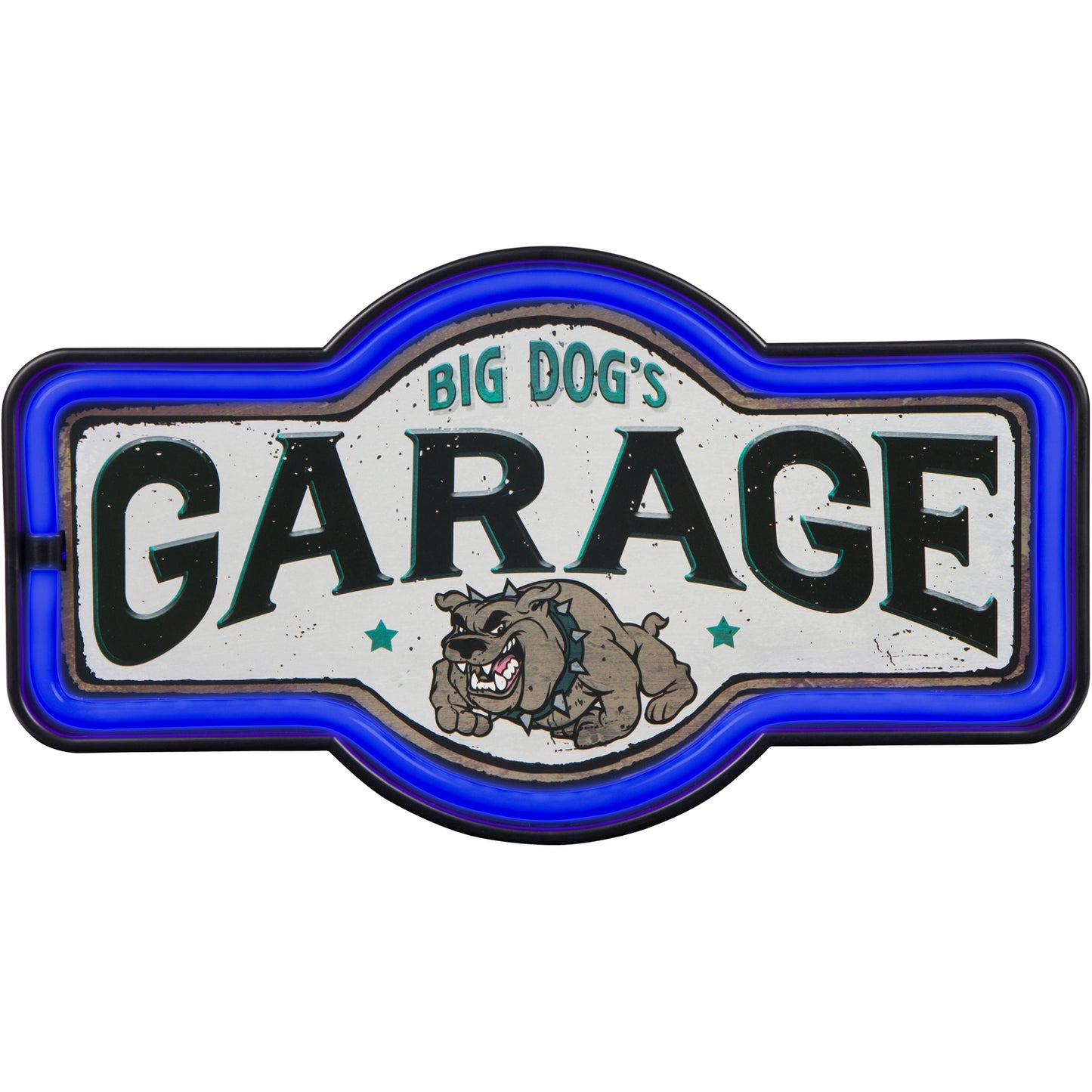 Big Dog's Garage LED Neon Sign