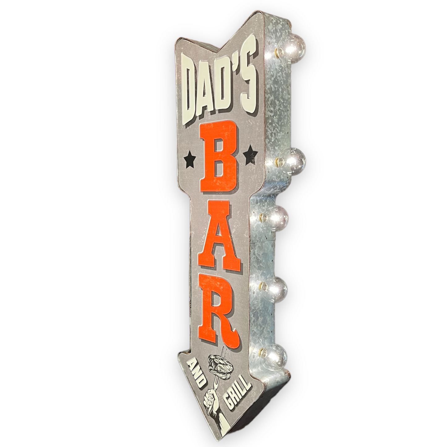 Dad's Bar LED Arrow Sign